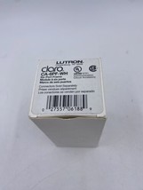 Lutron Claro CA-6PF-WH Six Port Frame New Open Box - £11.01 GBP