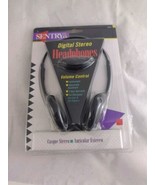 Sentry Digital Stereo Headphones Adjustable 6&#39; Cord Lightweight HO248 - $14.99