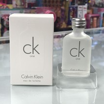 CK One by Calvin Klein, 0.33 fl.oz / 10 ml eau de toilette, splash mini, Unisex - £7.94 GBP
