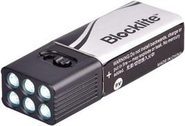 Lixada LED Handheld Flashlight 9 Volt Mini Camping Flashlight Super Brig... - £11.90 GBP