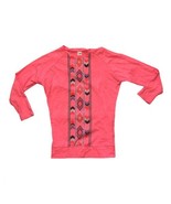 Oshkosh Bgosh Pink Aztec Print Long Sleeve Kids Shirt Size 8 - $167.19 MXN