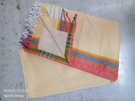 Authentic Kikoi Towels – 100% Cotton African Kikoy Wraps for Beach, Trav... - $1,209.61 MXN