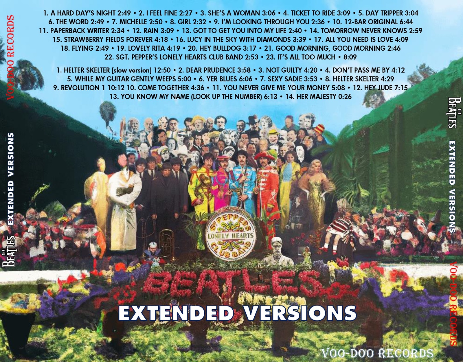 The Beatles - Extended Versions 2024 CD - Long Versions - New Mixes - Voo-Doo Item image 2