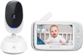 Motorola VM75 Indoor Video Baby Monitor with Camera 480x272p 1000ft Rang... - £126.76 GBP