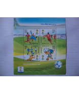 India 2014 MNH - FIFA WORLD CUP - Minisheet - $2.00