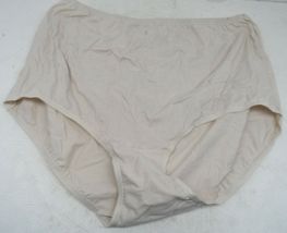 Vanity Fair Women's Cotton Brief Panty 15319 Fawn 6/M New w/o Tags - $3.79