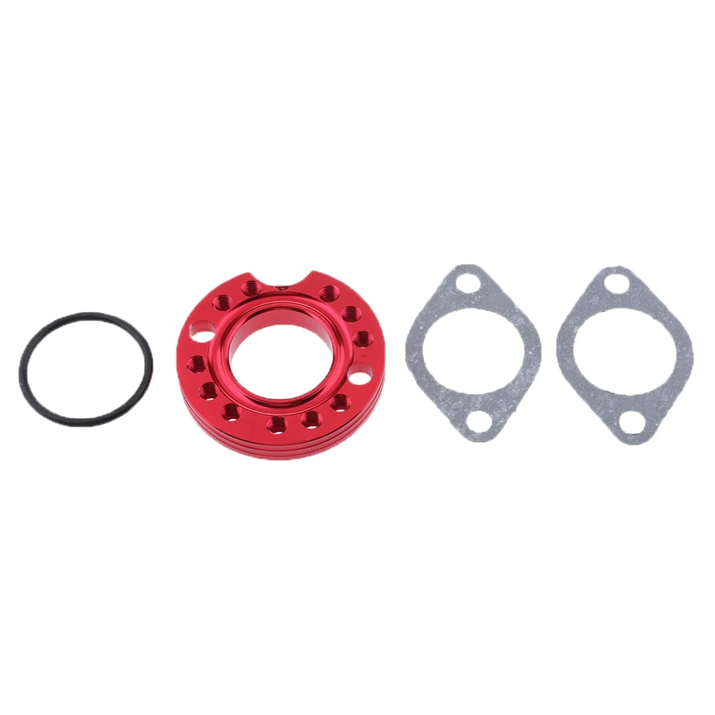 26mm Carburetor Manifold Intake Spinner Plate Adaptor For ATV Dirt Bike - £40.83 GBP