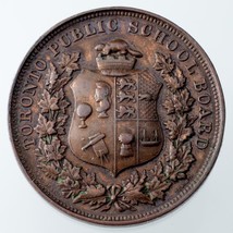 Toronto Scuola Tavola 4 Anni Buono Conduct Bronzo Medaglia - $1,024.35 MXN