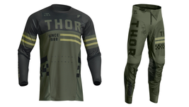 New Thor MX Army Black Pulse Combat Dirt Bike Riding Youth Gear Jersey +... - £62.72 GBP