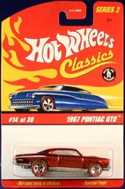 Hot Wheels 1967 Pontiac GTO (Orange) 2005 Classics 1:64 Scale Series 2 Die Cast  - £18.93 GBP