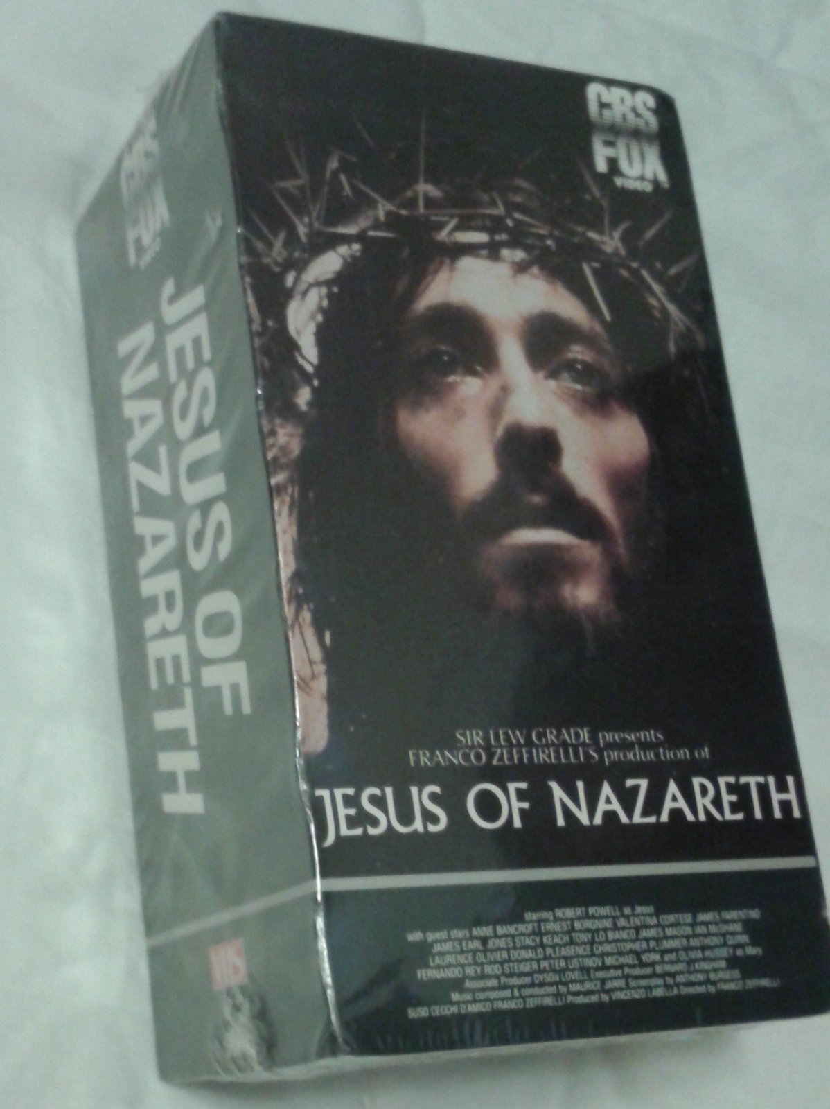 Jesus of Nazareth (3 VHS tapes) [Audio and similar items