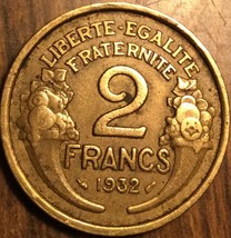 1932 France 2 Francs Coin - £1.36 GBP