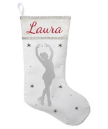 Figure Skater Christmas Stocking, Personalized Figure Skater Stocking - £30.33 GBP