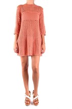 Elisabetta Franchi  Women Dress - S Orange Short Elegant Designer Fashion Dress - $8,092.30 MXN