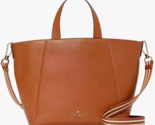 Kate Spade Rosie Satchel Warm Gingerbread Leather KC741 NWT Brown $449 R... - $177.20