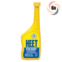 6x Bottles Heet Car Gas Line Antifreeze &amp; Water Remover | 12oz | Fast Shipping - £26.11 GBP