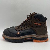 Wolverine Overpass CarbonMAX W10717 Mens Brown Black Work Boots Size 10.5 EW - £62.61 GBP