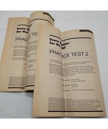 Set Of (2) 1995 Score Builder For The SAT Practice Test 1 &amp; 2 - $21.71 CAD