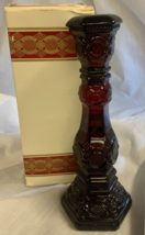 Avon Vintage 1876 Cape Cod Collection 8.75” Candlestick w/ 5 oz Charisma Cologne - £4.38 GBP
