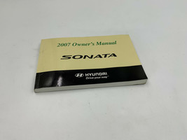 2007 Hyundai Sonata Owners Manual Handbook OEM K02B01008 - £7.77 GBP