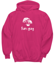 Funny Hoodie Fun Guy Pink-H  - £28.48 GBP