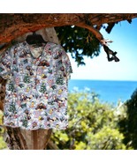 Looney Tunes Christmas Scrub Top Shirt Uniform Women&#39;s Sz L?...See Measu... - $24.31 CAD