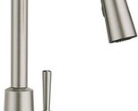 Moen Riley Spot Resist Stainless One-Handle Modern Pulldown Kitchen Faucet - $76.85