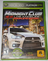 XBOX 360 - MIDNIGHT CLUB LOS ANGELES COMPLETE EDITION (Complete with Man... - $20.00