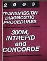 2003 Chrysler Lhs &amp; Concorde Chassis Diagnostic Procedures Shop Service Manual - £20.33 GBP
