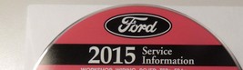 2015 Ford Taurus Police Interceptor Service Shop Repair Manual On Cd New Oem - £218.87 GBP