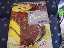 1955 The Chocolate Cookbook from Culinary Arts Institute with 218 recipes - $8.00