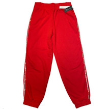 CULPOS x INC Side-Stripe Joggers Medium True Red Sweatpants Rhinestone Trim New - £23.72 GBP