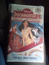 Pocahontas II: Journey To A New World (VHS, 1998) SEALED with stickers Disney - £7.78 GBP