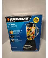 BLACK+DECKER 10-Speed Countertop Blender BL2010BP 6-Cup Plastic Jar NEW ... - $47.74 CAD