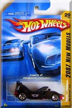 Hot Wheels - Jet Threat 4.0: 2007 New Models #29/36 - #029/180 *Black Edition* - $3.00