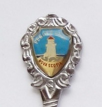 Collector Souvenir Spoon Canada Nova Scotia Peggy&#39;s Cove Lighthouse - £2.35 GBP