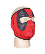 Neoprene Warm/Cold Weather Face Protect Adjust Motorcycle ATV Deadpool F... - £15.60 GBP
