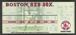 Texas Rangers Boston Red Sox 1998 Ticket Pedro Martinez 10K Juan Gonzalez HR - £2.77 GBP