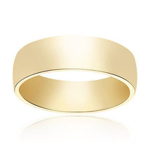 6.0mm 14K Yellow Gold Comfort Fit Band - £339.49 GBP