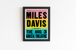 Miles Davis Vintage Concert Poster - £11.62 GBP+