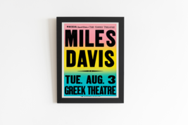 Miles Davis Vintage Concert Poster - $14.85+