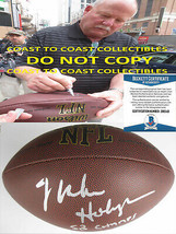 Mike Holmgren Green Bay Packers Seahawks signed NFL football proof Beckett COA - £102.86 GBP