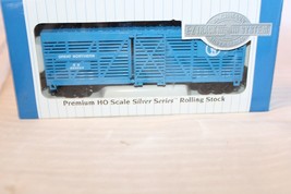 HO Scale Bachmann, 40&#39; Stock Car, Great Northern, Blue, #582033 - £23.63 GBP