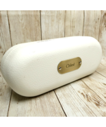 Chloe Large White Sunglass Hard Clamshell CASE ONLY w/Dust Cloth - $15.79