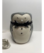 Yankee Candle Porter Penguin Scenterpiece Warmer Frosty Christmas Tested... - £15.55 GBP