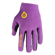 SixSixOne 661 Raji Gloves Full Finger MTB BMX Adult Small Purple Mountai... - $23.97