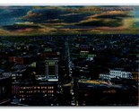 Gratios Avenue East Side Aerial View Sky Detroit Michigan MI UNP DB Post... - $5.89