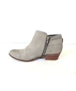 Esprit Gray Side Zip Ankle Booties Heels Shoes Women&#39;s 6 M (SW42) - £18.14 GBP