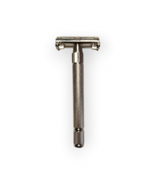 Double Edge Brass Finish Safety Razor-Butterfly Safety Razor With Pouch - $15.84