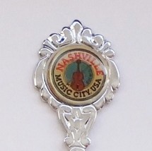 Collector Souvenir Spoon USA Tennessee Nashville Music City USA - £2.39 GBP